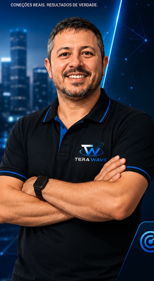 Marco Antonio, representante da Tera Wave Tecnologia